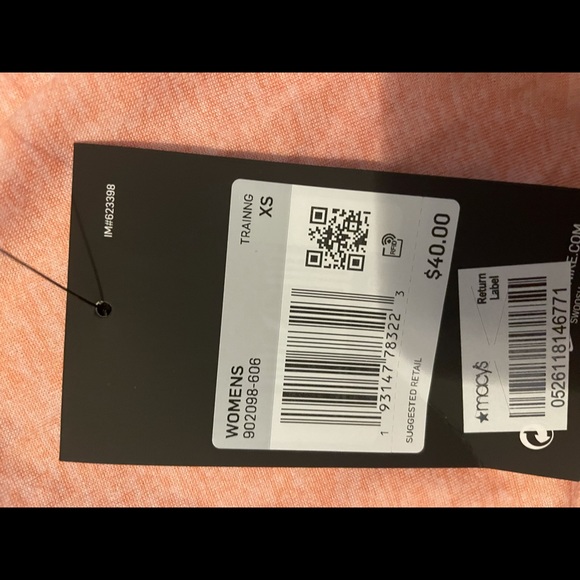 Nike Orange long sleeve workout top - Picture 2 of 3